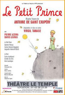 Affiche Le Petit Prince au Théâtre du Temple