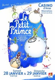 Affiche Le Petit Prince au Casino d'Arras