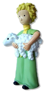 The Little Prince and his sheep