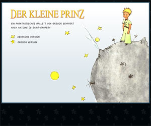 Site du ballet Der kleine Prinz