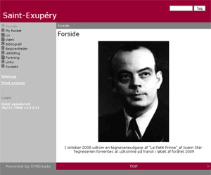 Site Les Amis de Saint-Exupéry - Danemark