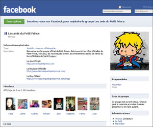 Groupe du Petit Prince sur Facebook