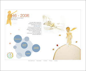 Site du Soixantième anniversaire du Petit Prince - Gallimard