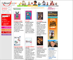 Site des Editions Gallimard Jeunesse