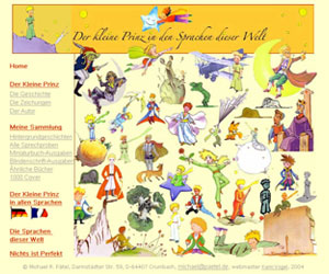 Site Der kleine Prinz