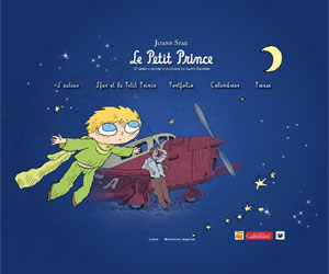 Site Le Petit Prince de Joann Sfar