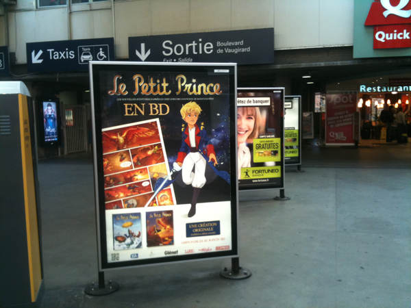 Vu à la gare Montparnasse !