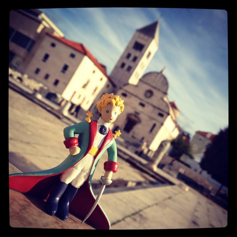 Le Petit Prince à Zadar en Croatie