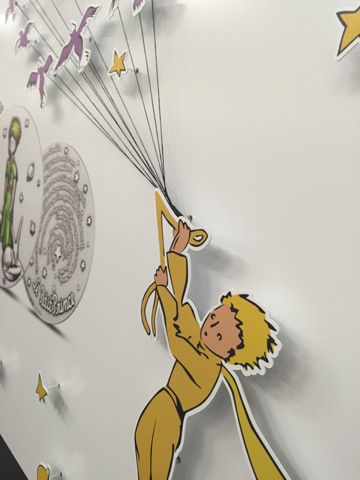 Le Petit Prince 2015 Vitrine Métro Pont Neuf Détail 1