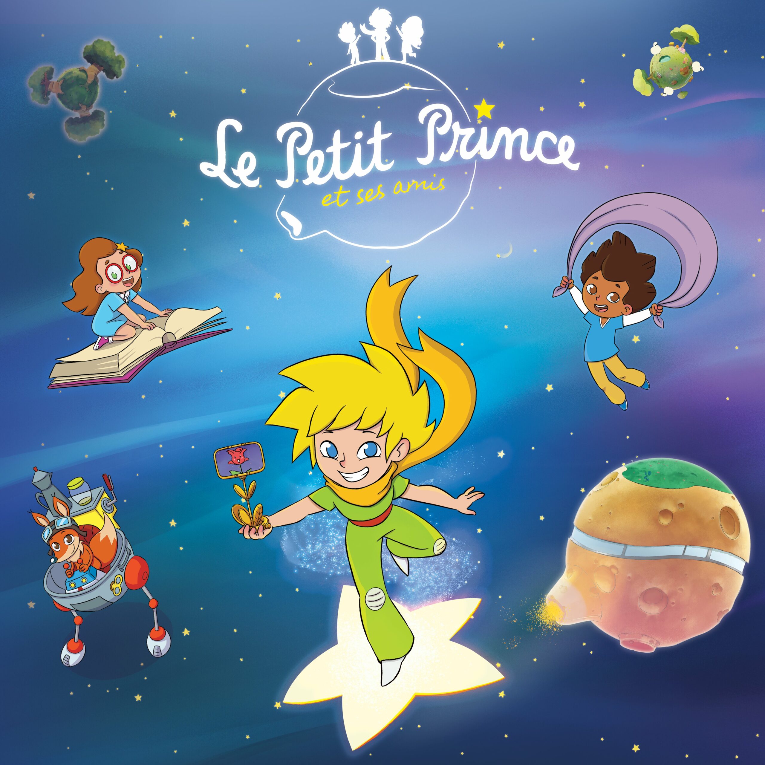 Le Petit Prince dévoile un premier visuel de sa série dédiée aux enfants 👑