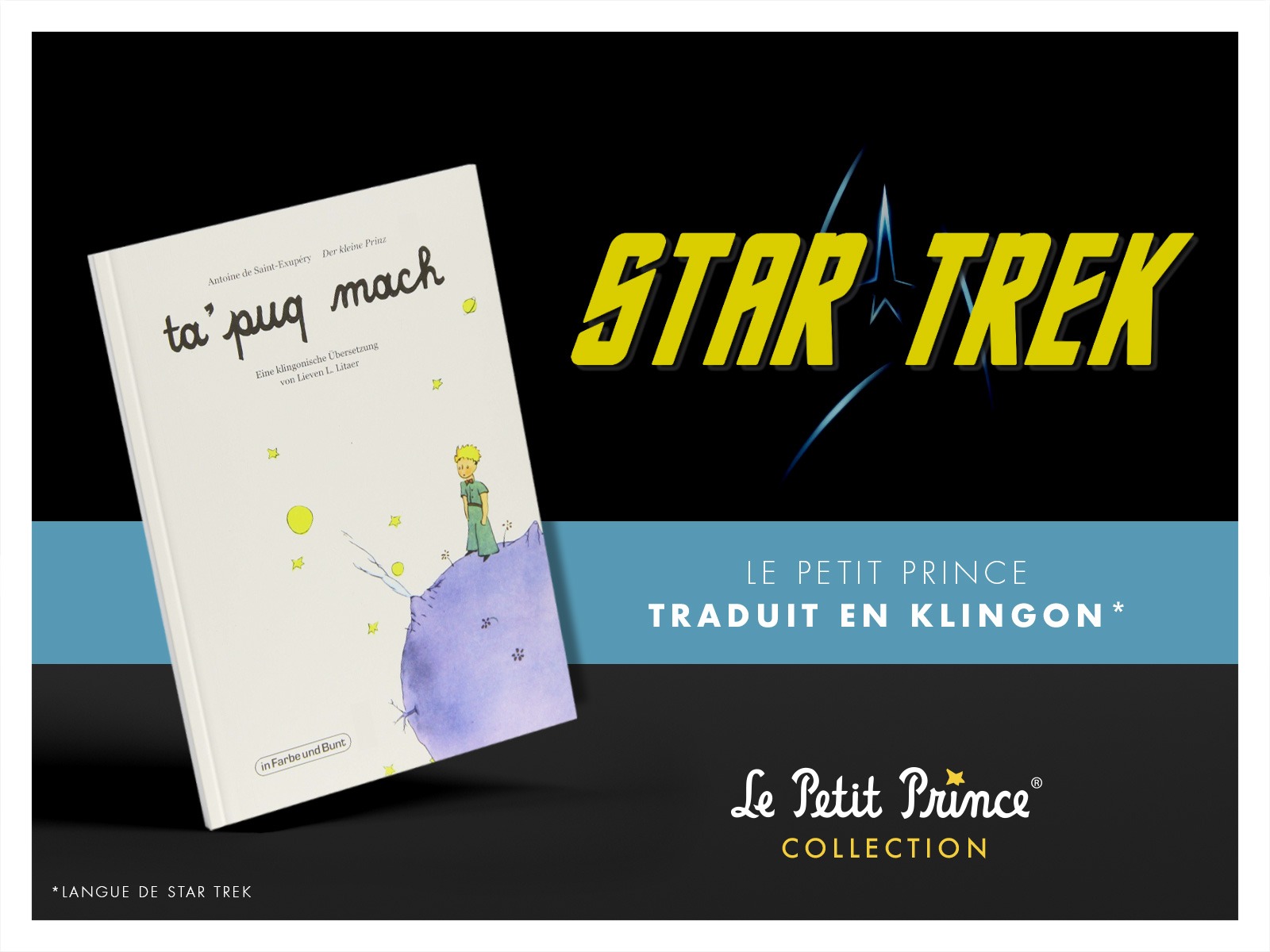 Le Petit Prince traduit dans la langue de Star Trek 🖖