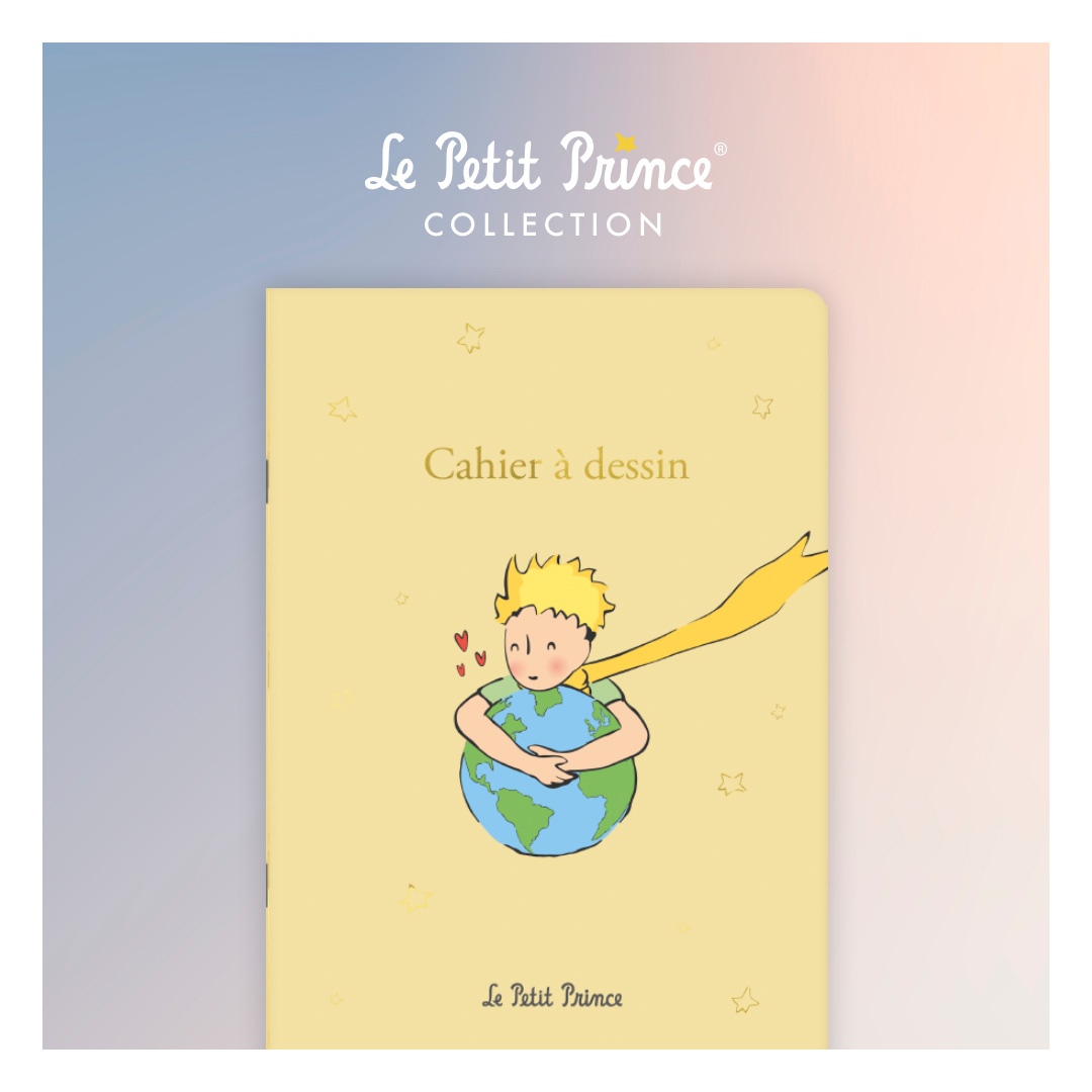 Nouveaux cahiers à dessin Le Petit Prince !