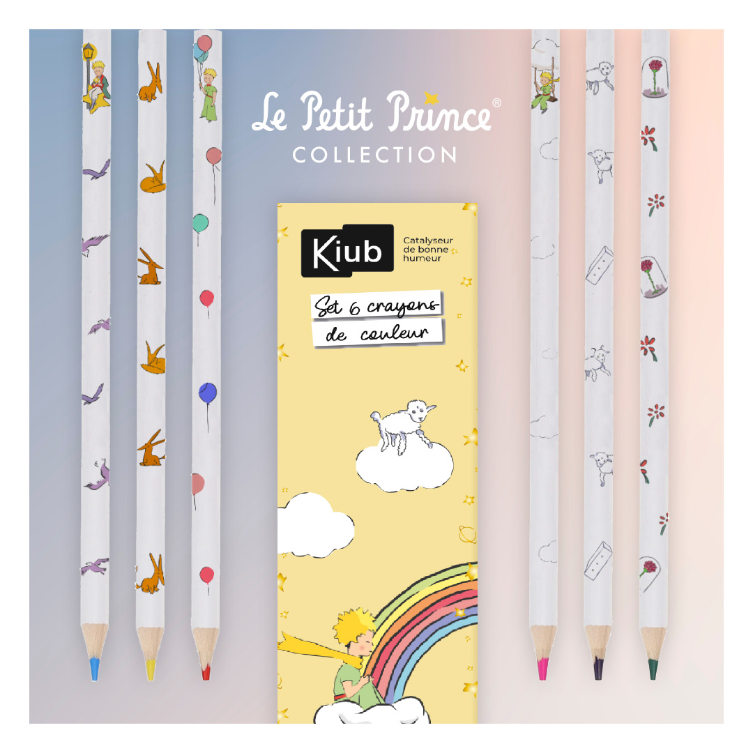 Nouveaux crayons de couleur Le Petit Prince !