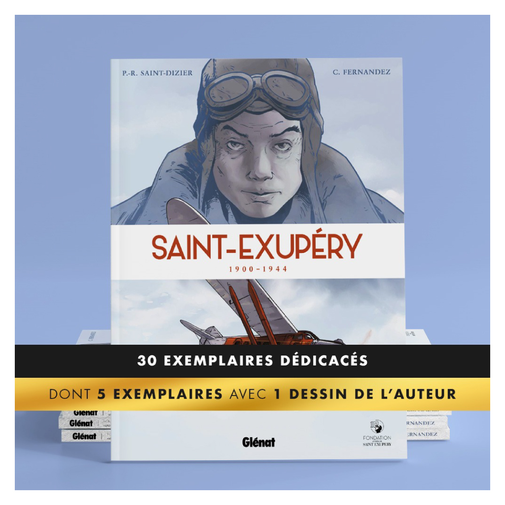 L’intégrale de Saint Exupéry signé par Cédric Fernandez limitée à 30 exemplaires