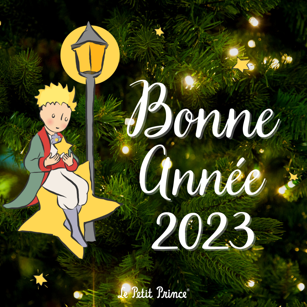 Le Petit Prince vous souhaite une belle et heureuse année 2023 ! ⭐